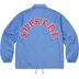 Supreme Old English Arc Coaches Jacket - Light Blue (front)