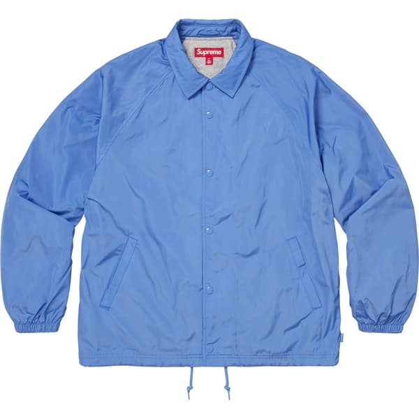 Supreme Old English Arc Coaches Jacket - Light Blue (front)
