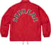 Supreme Old English Arc Coaches Jacket - Red (front)