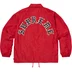 Supreme Old English Arc Coaches Jacket - Red (front)
