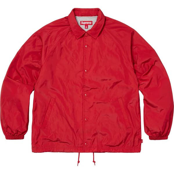 Supreme Old English Arc Coaches Jacket - Red (front)