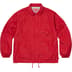 Supreme Old English Arc Coaches Jacket - Red (front)