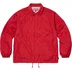 Supreme Old English Arc Coaches Jacket - Red (front)