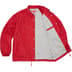 Supreme Old English Arc Coaches Jacket - Red (front)