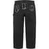 Supreme Old English Canvas Double Knee Painter Pant - Black (front)