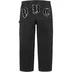 Supreme Old English Canvas Double Knee Painter Pant - Black (front)