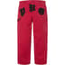 Supreme Old English Canvas Double Knee Painter Pant - Red (front)