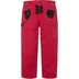 Supreme Old English Canvas Double Knee Painter Pant - Red (front)