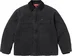 Supreme Old English Canvas Work Jacket - Black (front)