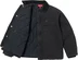 Supreme Old English Canvas Work Jacket - Black (front)