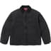 Supreme Old English Canvas Work Jacket - Black (front)