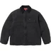 Supreme Old English Canvas Work Jacket - Black (front)