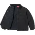 Supreme Old English Canvas Work Jacket - Black (front)