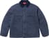 Supreme Old English Canvas Work Jacket - Navy (front)