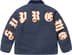 Supreme Old English Canvas Work Jacket - Navy (front)