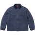 Supreme Old English Canvas Work Jacket - Navy (front)