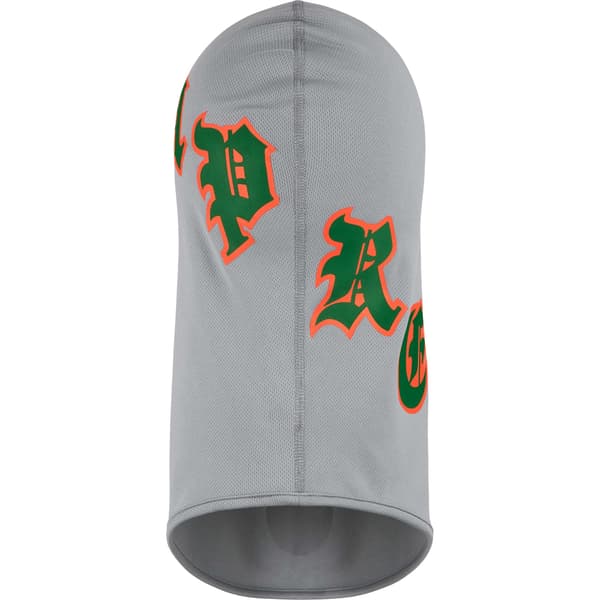 Supreme Old English Lightweight Balaclava - Grey (front)