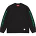 Supreme Old English L/S Top - Black (front)