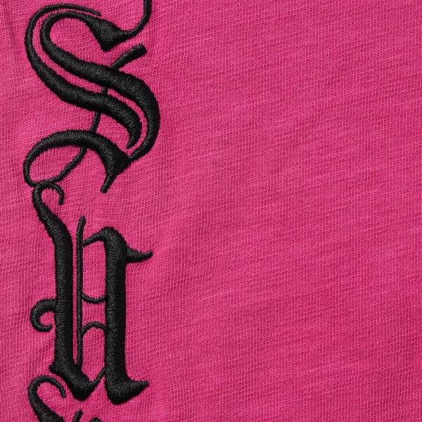 Supreme Old English L/S Top - Magenta (front)