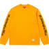 Supreme Old English L/S Top - Yellow (front)