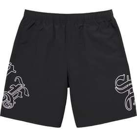 Supreme Old English Nylon Short Black
