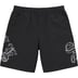 Supreme Old English Nylon Short - Black (front)