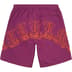 Supreme Old English Nylon Short - Plum (front)