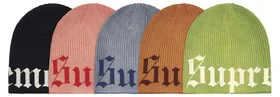 Supreme Old English Printed Beanie