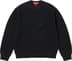 Supreme Old English Printed Sweater - Black (front)