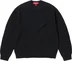 Supreme Old English Printed Sweater - Black (front)