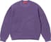Supreme Old English Printed Sweater - Purple (front)