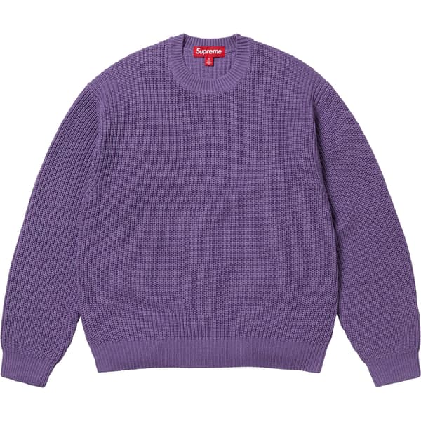 Supreme Old English Printed Sweater - Purple (front)