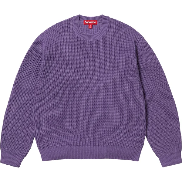 Supreme Old English Printed Sweater - Purple (front)