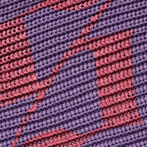 Supreme Old English Printed Sweater - Purple (front)