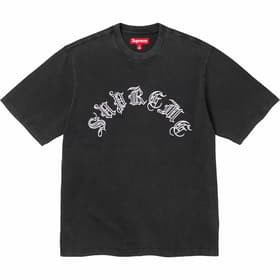 Supreme Old English S/S Top Black