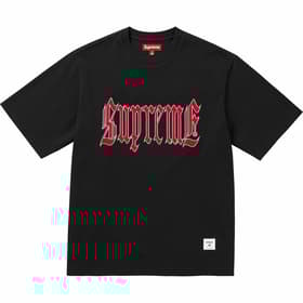 Supreme Old English S/S Top Black