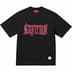Supreme Old English S/S Top - Black (front)