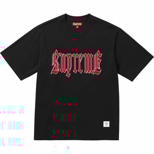Supreme Old English S/S Top Black
