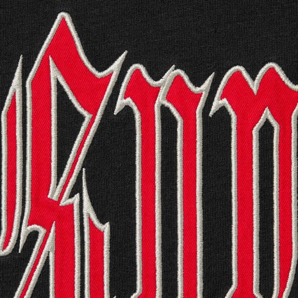Supreme Old English S/S Top - Black (front)