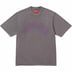 Supreme Old English S/S Top - Dark Grey (front)