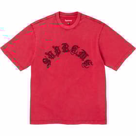 Supreme Old English S/S Top Red