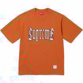 Supreme Old English S/S Top Rust
