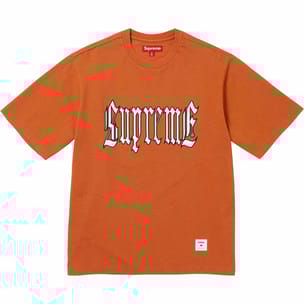 Supreme Old English S/S Top Rust