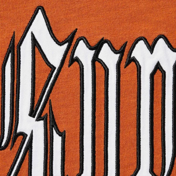 Supreme Old English S/S Top - Rust (front)