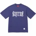 Supreme Old English S/S Top - Washed Navy (front)