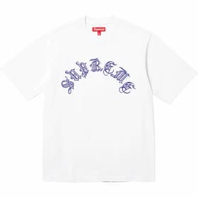Supreme Old English S/S Top White