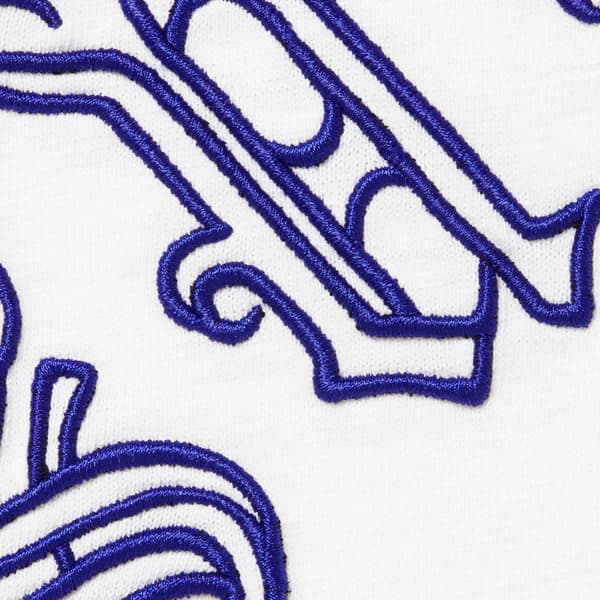 Supreme Old English S/S Top - White (front)