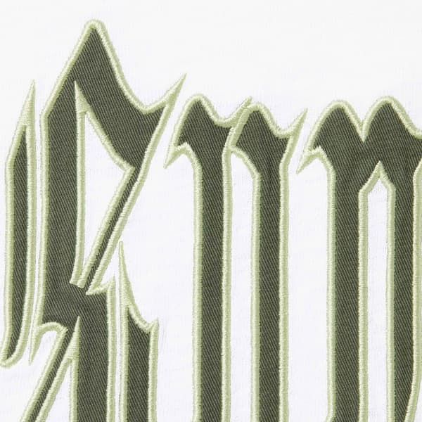 Supreme Old English S/S Top - White (front)