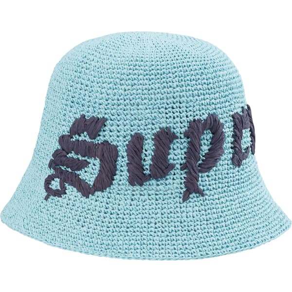 Supreme Old English Straw Crusher - Light Blue (front)
