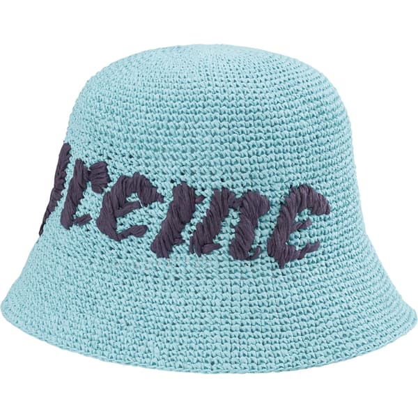 Supreme Old English Straw Crusher - Light Blue (front)